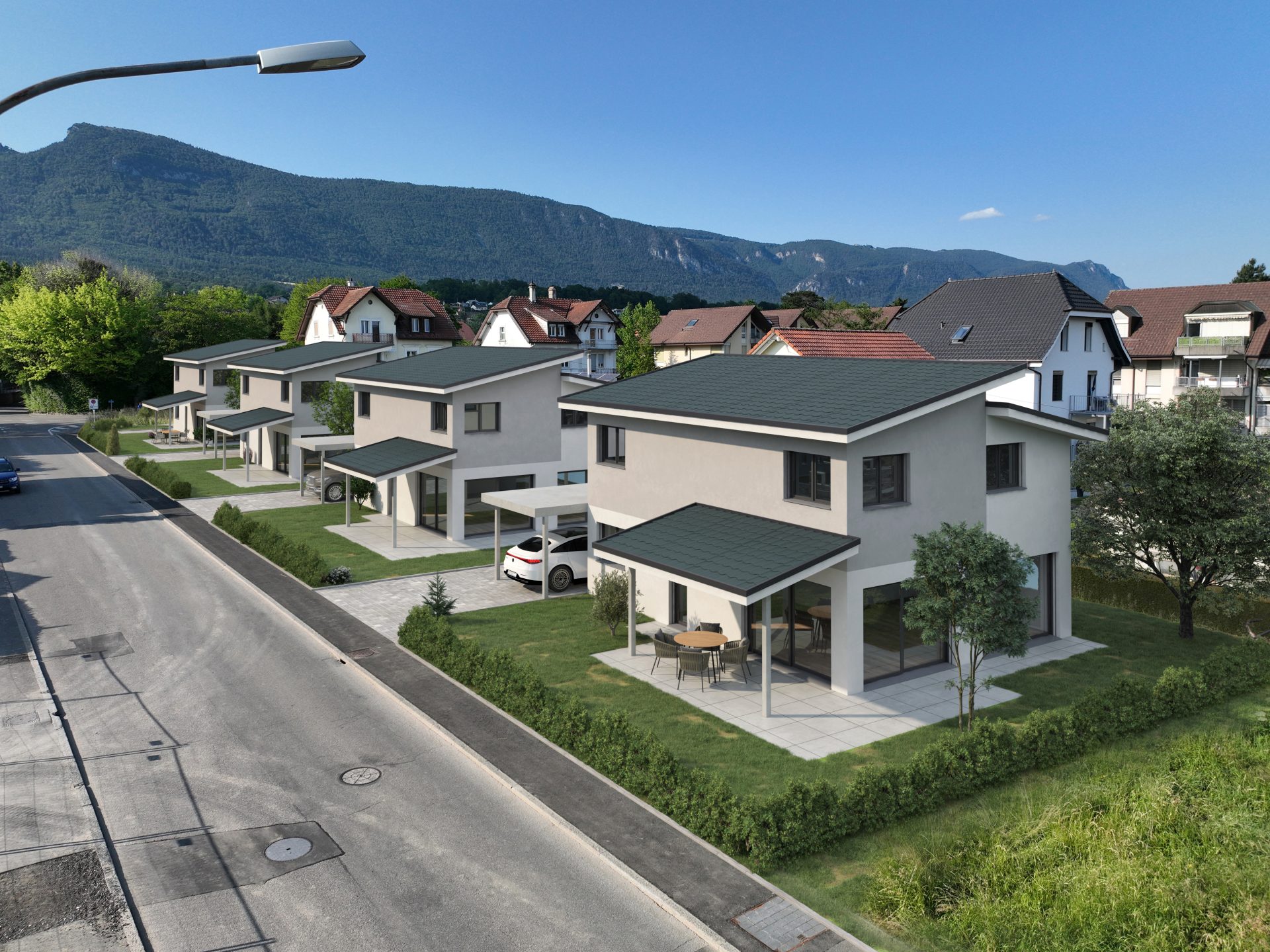 3D Visualisierung EFH Selzach / Solothurn - Architekturvisualisierung / Architektur / Aussenvisualisierung - AVOO DESIGN